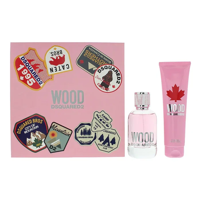 Dsquared 2 Wood Set de Eau De Toilette y Loción Hidratante para Hombre Dsquared 2 Wood Set de Eau De Toilette y Loción Hidratante para Hombre