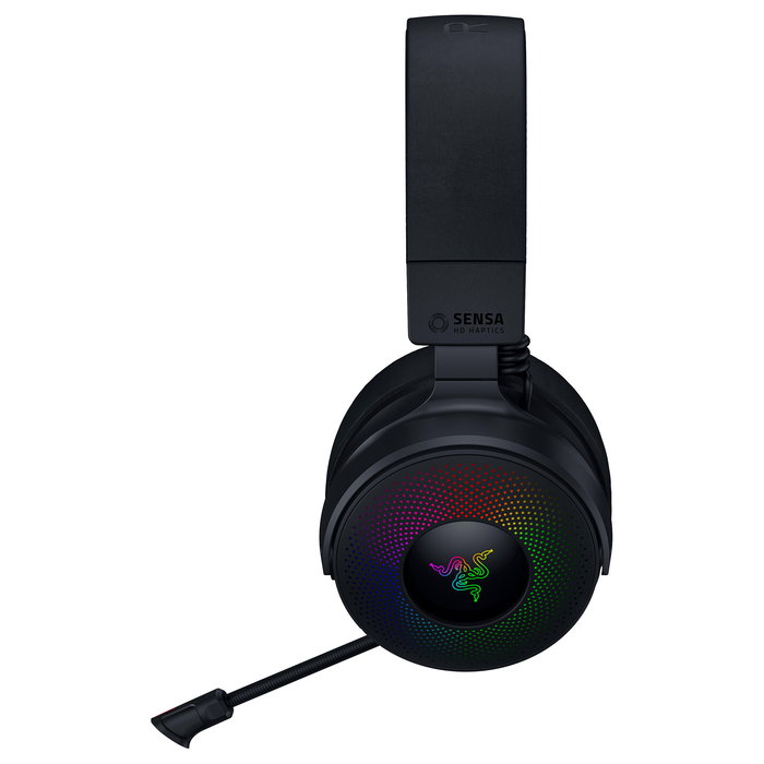 Razer Kraken V4 Pro Auriculares Gaming Inalámbricos y Alámbricos Over-Ear con THX Spatial Audio, Negro - Ref. Kraken V4 PRO