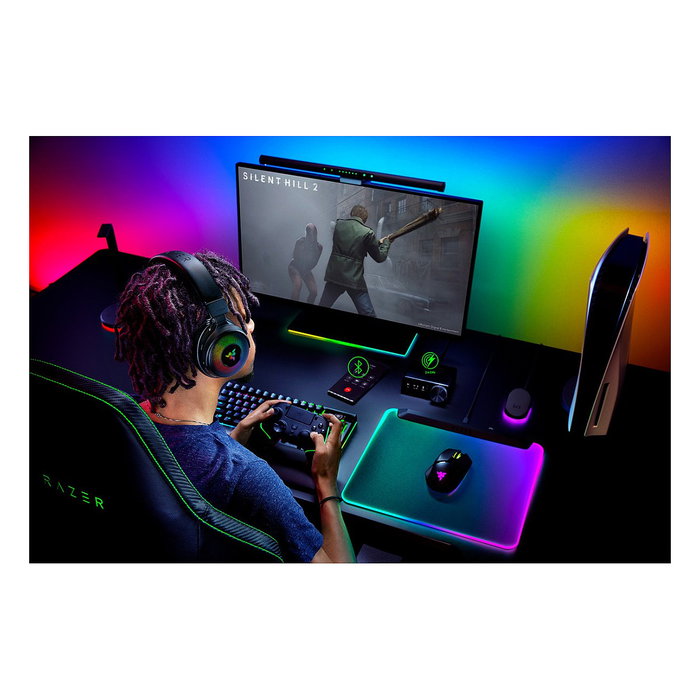 Razer Kraken V4 Pro Auriculares Gaming Inalámbricos y Alámbricos Over-Ear con THX Spatial Audio, Negro - Ref. Kraken V4 PRO