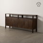 Ixia Aparador Marrón de Madera de Mango 190 x 40 x 86 cm