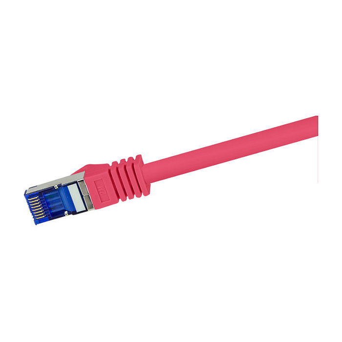LogiLink Patch cable Cat.6A S/FTP Ultraflex 1,0 m rojo