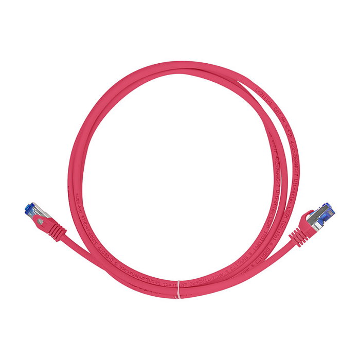 LogiLink Patch cable Cat.6A S/FTP Ultraflex 1,0 m rojo