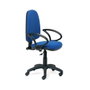 Rocada Silla de Oficina con Brazos Azul