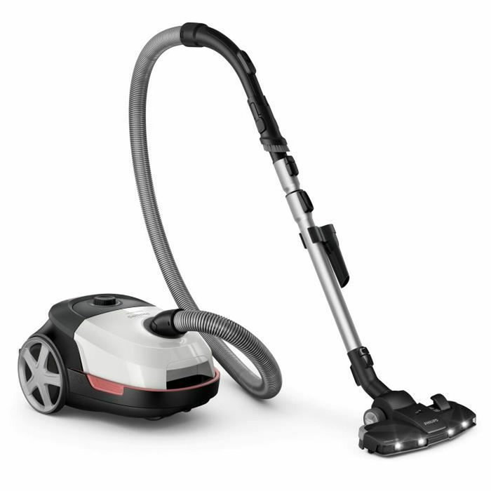 Philips XD6122/12 Aspirador cilíndrico con bolsa 900 W Blanco polar