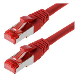 Helos Patchkabel Cat.6 GHMT AWG 27/7 rojo 0,25 m