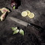 Berkel Elegance Glossy Black Juego de Asar 3 Piezas - Cuchillo Acero Inoxidable 22 cm