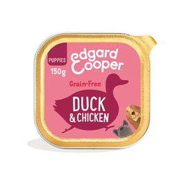 Edgard Cooper EC Canine Puppy Pato y Pollo 11x150g