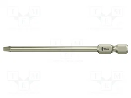 WERA Punta de destornillador Torx® T15H con protección 1/4 pulgadas
