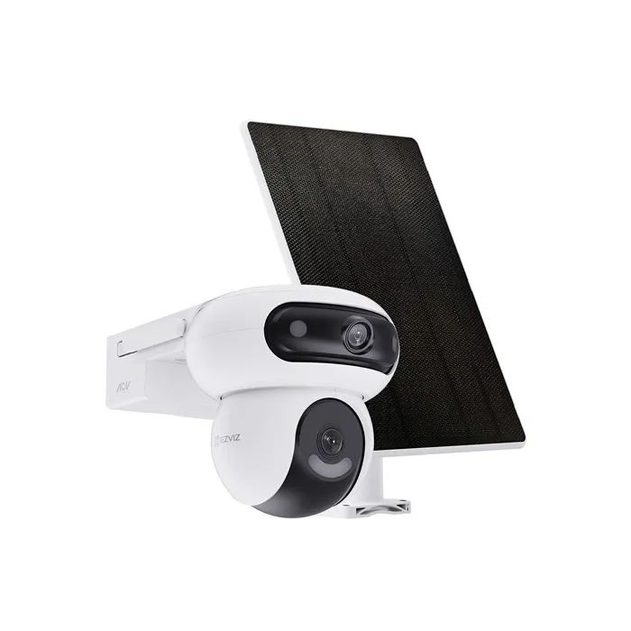 Ezviz Cámara de vigilancia HB90 con panel solar de 8 W, motorizada para exteriores Ezviz Cámara de vigilancia HB90 con panel solar de 8 W, motorizada para exteriores