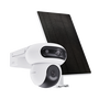 EZVIZ HB90 Dual Kit Cámara de Seguridad IP 4MP con Panel Solar de 8W