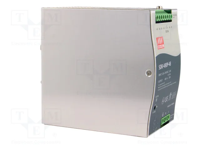 Mean Well SDR-Serie 48V 480W Fuente de alimentación para riel DIN con función paralela Mean Well SDR-Serie 48V 480W Fuente de alimentación para riel DIN con función paralela