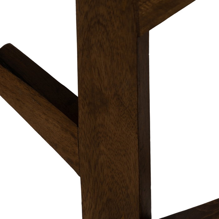 Perchero Miel Madera de Mango Decoración 23 X 7 X 98 cm Perchero Miel Madera de Mango Decoración 23 X 7 X 98 cm