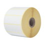 Brother Caja de 8 rollos de etiquetas térmicas blancas 76mm x 26mm