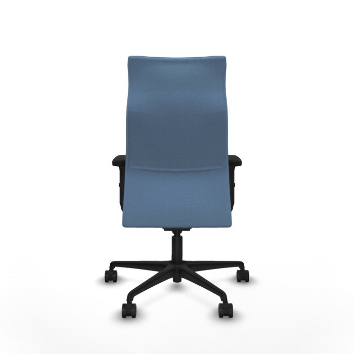 Sillón Albacete con mecanismo Sincro tapizada con Tela color Azul cielo. Equipado con Base nailon negra, Brazos 2D y Ruedas 65mm nailon Sillón Albacete con mecanismo Sincro tapizada con Tela color Azul cielo. Equipado con Base nailon negra, Brazos 2D y Ruedas 65mm nailon