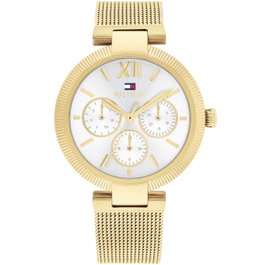 Tommy Hilfiger 1782694 Dorado con Esfera Blanca