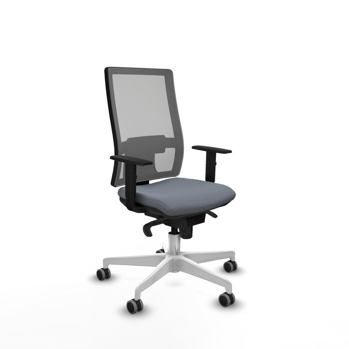 PIQUERAS Y CRESPO Silla de oficina Horna Gris con mecanismo Sincro PIQUERAS Y CRESPO Silla de oficina Horna Gris con mecanismo Sincro