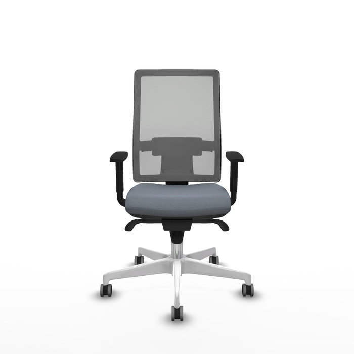 PIQUERAS Y CRESPO Silla de oficina Horna Gris con mecanismo Sincro PIQUERAS Y CRESPO Silla de oficina Horna Gris con mecanismo Sincro