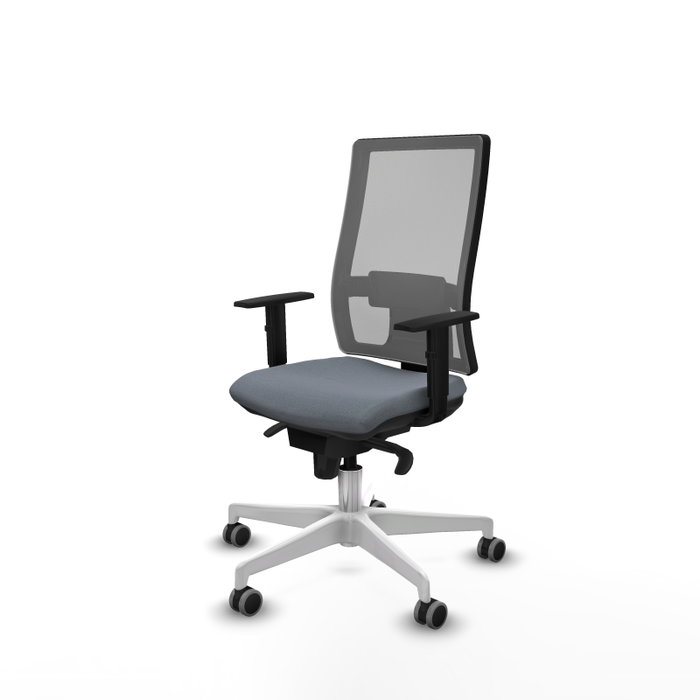 PIQUERAS Y CRESPO Silla de oficina Horna Gris con mecanismo Sincro PIQUERAS Y CRESPO Silla de oficina Horna Gris con mecanismo Sincro