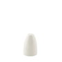 Summa Salero Valet en Vitro Porcelana Color Marfil, Diámetro 4.5 cm, Alto 7 cm para Vajilla (Set de 6)