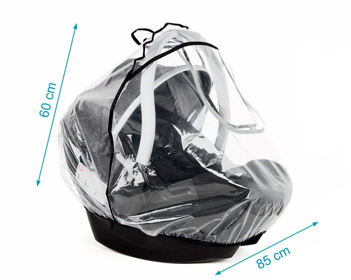 KioKids Protector Universal para Asiento de Coche, Transparente