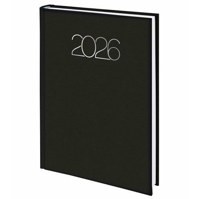 Deusto Agenda Anual Premium 2026 Tapa Acolchada Negro