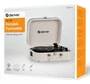 Denver VPL-130 Tocadiscos de tracción directa Beige Automático