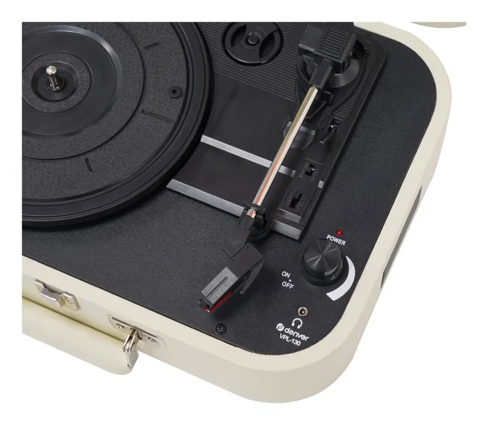 Denver VPL-130 Tocadiscos de tracción directa Beige Automático Denver VPL-130 Tocadiscos de tracción directa Beige Automático