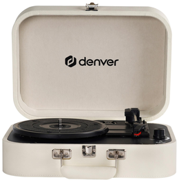 Denver VPL-130 Tocadiscos de Tracción Directa Automático Beige