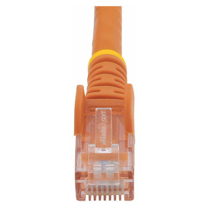 StarTech Cable de Red Ethernet Cat6 Snagless de 3m Naranja RJ45 UTP