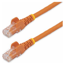 StarTech Cable de Red Ethernet Cat6 Snagless de 3m Naranja RJ45 UTP
