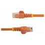 StarTech Cable de Red Ethernet Cat6 Snagless de 3m Naranja RJ45 UTP