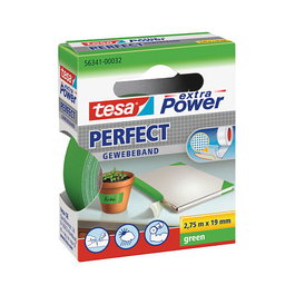 Tesa Cinta de tela Extra Power Perfect Green 2,75m x 19mm