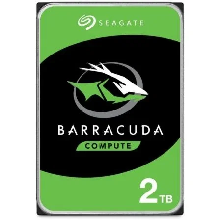 Seagate BarraCuda 2TB Disco Duro Interno 3.5" SATA III 7200 RPM 256MB Caché - ST2000DM008 para PC