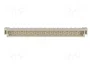 HARTING Conector de datos DIN 41612, 32 pines, macho, recto, THT