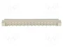 HARTING Conector de datos DIN 41612, 32 pines, macho, recto, THT