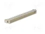 HARTING Conector de datos DIN 41612, 32 pines, macho, recto, THT