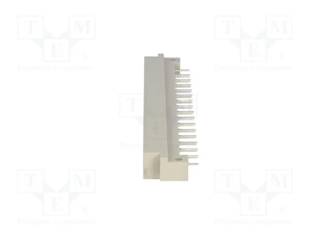 HARTING Conector de datos DIN 41612, 32 pines, macho, recto, THT
