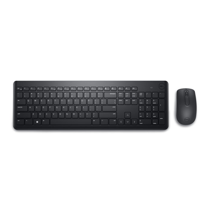 Dell KM3322W - Combo de Teclado y Ratón Inalámbricos US International (QWERTY)