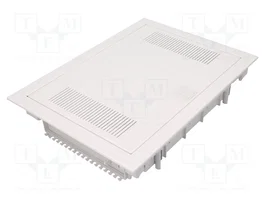 ELEKTRO-PLAST NASIELSK MSF RP Carcasa para Aparatos Modulares Multimedia y Teletécnico Blanca