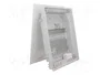 ELEKTRO-PLAST NASIELSK MSF RP Carcasa para Aparatos Modulares Multimedia y Teletécnico Blanca