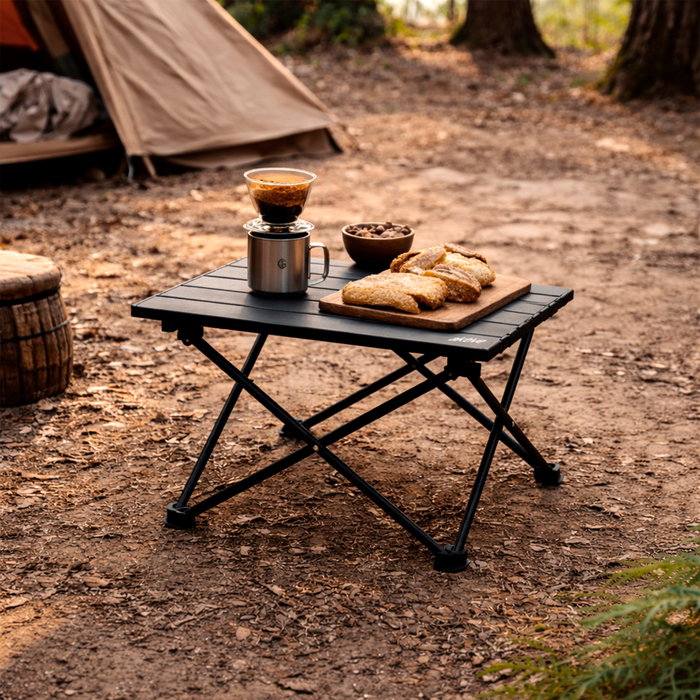 Aktive Mesa de Camping Plegable 43x40x31 cm con Bolsa Aktive Mesa de Camping Plegable 43x40x31 cm con Bolsa