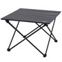 Aktive Mesa de Camping Plegable 43x40x31 cm con Bolsa