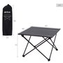 Aktive Mesa de Camping Plegable 43x40x31 cm con Bolsa