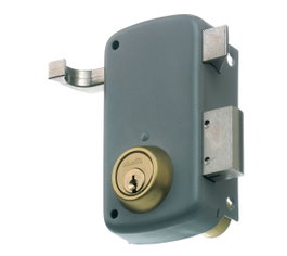Europerfil MCM Cerradura Sobreponer 2556AP-50-I Gris con Tirador