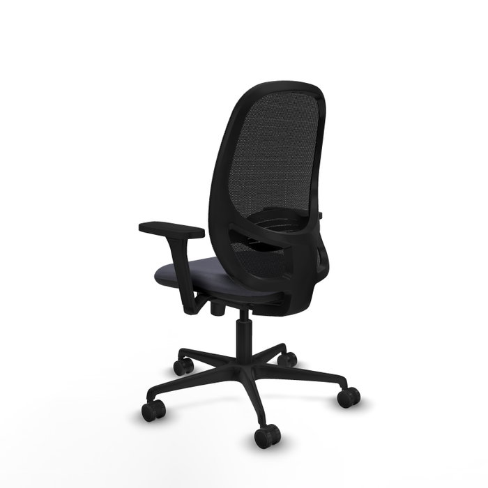 PIQUERAS Y CRESPO Silla de oficina Cilanco con mecanismo Sincro, Gris oscuro y Negro PIQUERAS Y CRESPO Silla de oficina Cilanco con mecanismo Sincro, Gris oscuro y Negro