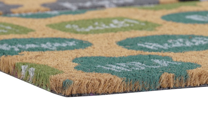 DKD Home Decor Felpudo Básico Marrón Negro 40 x 1.5 x 60 cm (2 Unidades)