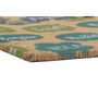 DKD Home Decor Set de 2 Felpudos de Fibra de Coco HOLA, Surtido de Colores