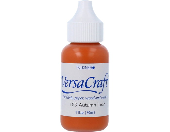 Tsukineko Tinta VERSACRAFT Color Hoja de Otoño 30ml Bote Cánula Tsukineko Tinta VERSACRAFT Color Hoja de Otoño 30ml Bote Cánula