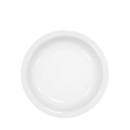 COSTA VERDE TURISMO Plato Hondo Blanco 22 cm de Diámetro - Colección Turismo, Vajilla (Set de 6)