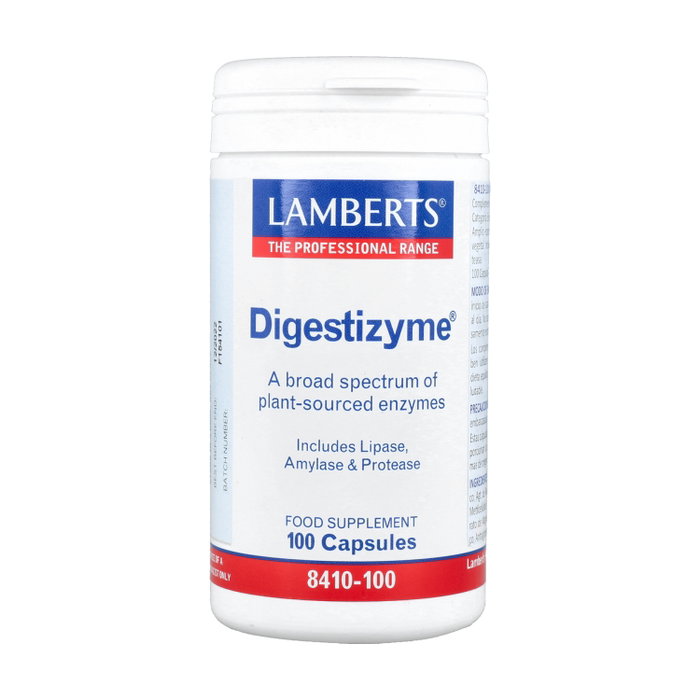 Lamberts Digestizyme 100 Cápsulas